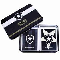 Jogo Com 2 Baralhos Dentro Da Lata - Botafogo Jogo Com 2 Baralhos Dentro Da Lata - Botafogo