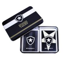 Jogo Com 2 Baralhos Dentro Da Lata Botafogo