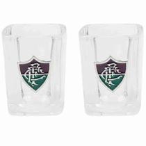 Jogo Com 2 Copos De Vidro Para Shot / Aperitivo 60ml - Fluminense