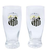 Jogo com 2 Copos Lager 350ml Santos FC Jogo com 2 Copos Lager 350ml Santos FC
