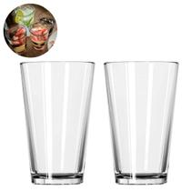 Jogo Com 2 Copos Vidro Londres 240ML Bebidas Sucos Agua Luxo Jogo Com 2 Copos Vidro Londres 240ML Bebidas Sucos Agua Luxo
