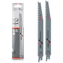 Jogo com 2 Lâminas de 200 mm para Serra Sabre Bosch S2345X Progressor For Wood para Cortar Madeira (2 608 654 403) Jogo com 2 Lâminas de 200 mm para Serra Sabre Bosch S2345X Progressor For Wood para Cortar Madeira (2 608 654 403)