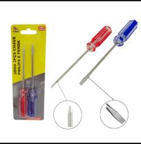 Jogo Com 2 Peças Chave Philips E Fenda FBG-3224