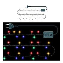 Jogo Com 2 Pisca Pisca Arroz 140 Lâmpadas Coloridas 8 Funções 127V 5M