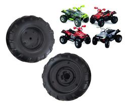 Jogo Com 2 Rodas Traseiras Do Polaris-peg-perego (original) Jogo Com 2 Rodas Traseiras Do Polaris-peg-perego (original)