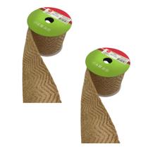 Jogo Com 2 Rolos De Fita Algodão Bege Com Detalhes em Glitter Dourado 4mx6cm Jogo Com 2 Rolos De Fita Algodão Bege Com Detalhes em Glitter Dourado 4mx6cm