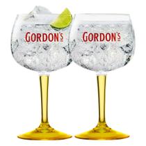 Jogo Com 2 Taças Gordons De Gin Original Vidro 600ml