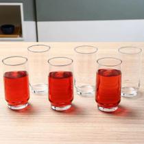 Jogo com 24 Copos de Vidro Lights 300ML Long Drink Bebidas Suco Jogo com 24 Copos de Vidro Lights 300ML Long Drink Bebidas Suco