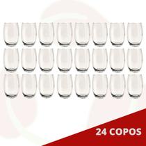 Jogo com 24 Copos Vidro California Suco Drink Bebidas 440ML Jogo com 24 Copos Vidro California Suco Drink Bebidas 440ML
