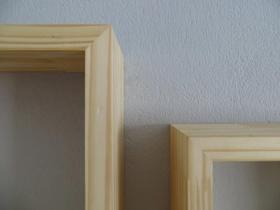 Jogo com 3 nichos prateleira cubo flutuante infantil