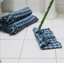 Jogo com 3 panos de chão para limpeza profissional 65 x 40