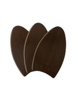 Jogo com 3 Pás de MDF Ventura Tabaco para Ventilador de Teto Tron