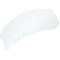 Jogo Com 3 Pás Facão Branca Para Ventiladores De Teto Ventex, Valen, Rico, Yris