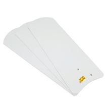 Jogo com 3 Pás Retas MDF para Ventilador de Teto Ventex Yris Valen Rico Alta Qualidade e Durabilidade