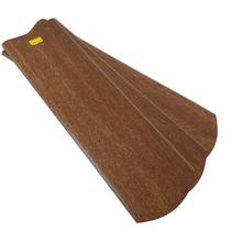 Jogo com 3 Pás Retas Mogno para Ventiladores de teto da marca Venti-Delta