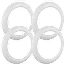 Jogo Com 4 Bandas Faixas Brancas Largas Para Pneu Aro 16