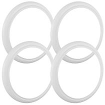 Jogo Com 4 Bandas Faixas Brancas Para Pneu Aro 13