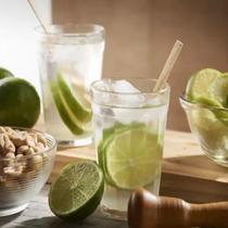 Jogo com 4 Copo Americano Long Drink 345ML Bartender Caipirinha Jogo com 4 Copo Americano Long Drink 345ML Bartender Caipirinha