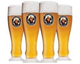 Jogo Com 4 Copos Em Vidro Para Cerveja Franziskaner - 500ml - Ambev Oficial