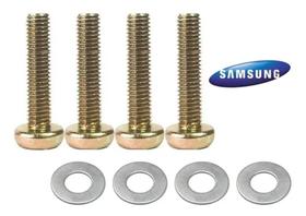 Jogo Com 4 Parafusos M8 45mm Para Suporte Tv Samsung