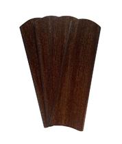 Jogo Com 4 Pás Mogno Retas De Mdf Para Ventiladores De Teto