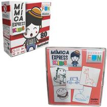 Jogo Com 40 Mímica Adivinhação Pocket Ilustradas Interativo Kids Cooper Fun
