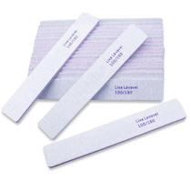 Jogo Com 5 Lixas De Unha Pra Manicure Quadrada 100/180