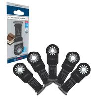 Jogo com 5 Unidades da Lâmina Vibratória Bosch GOP PRO AIZ 32 BSPIB Starlock para Serra de Imersão para cortar Madeira 2 608 669 071 Jogo com 5 Unidades da Lâmina Vibratória Bosch GOP PRO AIZ 32 BSPIB Starlock para Serra de Imersão para cortar Madeira 2 608 669 071