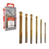 Jogo com 6 Brocas de Corte Lateral Mister para Madeira, Metal e PVC 101745 Jogo com 6 Brocas de Corte Lateral Mister para Madeira, Metal e PVC 101745