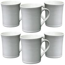 Jogo com 6 Canecas de Chá em Cerâmica 300ml Personalizáveis emTransfer e Decalque