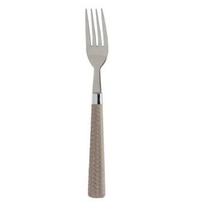 Jogo com 6 Colheres de Café Rattan Prata 16 cm - Mimo Style - ATJ06CF Jogo com 6 Colheres de Café Rattan Prata 16 cm - Mimo Style - ATJ06CF