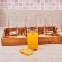 Jogo com 6 Copo Brooklyn 330ML Long Drink Suco Água Nadir Jogo com 6 Copo Brooklyn 330ML Long Drink Suco Água Nadir