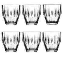 Jogo com 6 copos baixos 275 ml linha diamond - Pasabahce