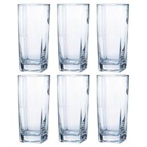 Jogo com 6 Copos de Vidro Grosso Texas 290ml Jogo com 6 Copos de Vidro Grosso Texas 290ml