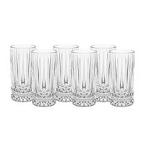 Jogo com 6 Copos de Vidro Regent 270 ml - Dumiat