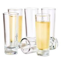 Jogo com 6 Copos de Vidro Safira p/ Cachaça 70ml Jogo com 6 Copos de Vidro Safira p/ Cachaça 70ml