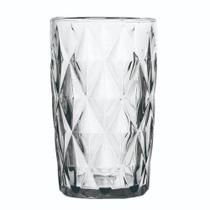 Jogo com 6 copos diamond clear 350ml- ke home - KEHOME