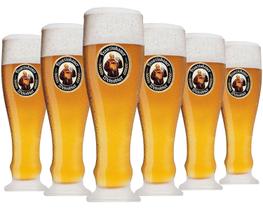 Jogo Com 6 Copos Em Vidro Para Cerveja Franziskaner - 500ml - Ambev Oficial