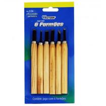 Jogo com 6 formões - s-06 - western
