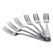 Jogo Com 6 Garfos De Mesa Continental Aço Inox Jogo Com 6 Garfos De Mesa Continental Aço Inox
