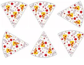 Jogo Com 6 Prato Pizza Melamina Pizza Lover - Tokio Designe