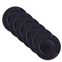 Jogo Com 6 Sousplats Ø33cm Uso Frequente Bordas Decoradas. Jogo Com 6 Sousplats Ø33cm Uso Frequente Bordas Decoradas.