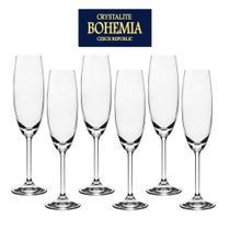 Jogo com 6 taças da linha Anna 220ml Bohemia Transparente