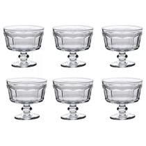 Jogo com 6 Taças de Sobremesa em Vidro 250ml - Flashgoods