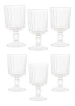 Jogo Com 6 Taças De Vidro Para Licor 50Ml