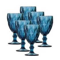 Jogo com 6 Taças Decoradas 300ml