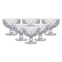 Jogo com 6 Taças para Coquetel Diamond Clear 310ml - Lanty