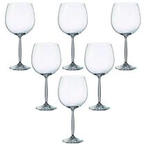 Jogo com 6 Taças Para Vinho Linha Vena 900ml Cristal Bohemia Jogo com 6 Taças Para Vinho Linha Vena 900ml Cristal Bohemia