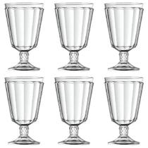Jogo Com 6 Taças Splendor Em Cristal Ecológico 330 Ml - Lhermitage