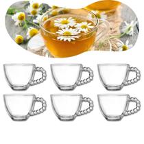 Jogo com 6 Xícaras Bubbly 220ml De Borbulhas De Sabor Para Café E Chá